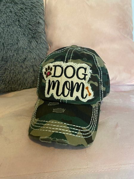 CAMO DOG MOM HAT