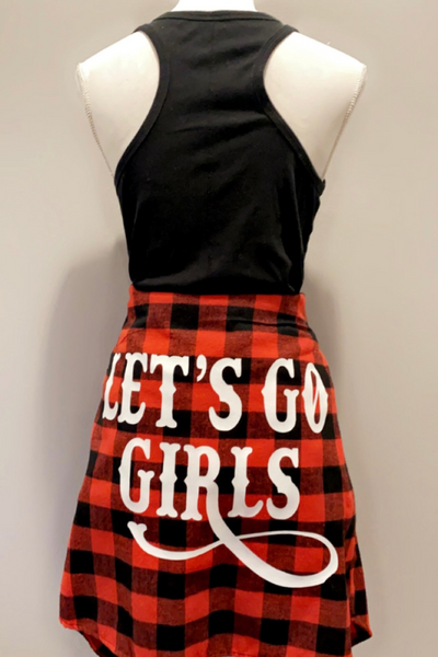 LET'S GO GIRLS FLANNEL